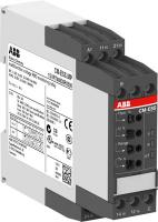 ABB 1SVR740830R0300 Однофазное реле контроля напряжения CM-ESS.1P (диапазоны измерения 3- 30В,6-60В, 30-300В, 60-600 AC/DC) питание 24-240В AC/DC, 1ПК, пружинные клеммы