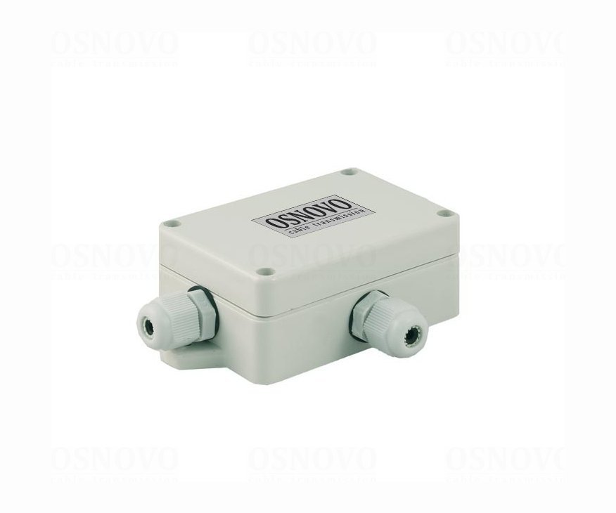 OSNOVO SP-IP/1000PW(ver.2) уличное устройство грозозащиты для локальной вычислительной сети (скорость до 1000 Мб/с) с защитой линий PoE