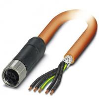 Phoenix contact 1414805 SAC-5P- 5,0-PUR/M12FSK PE SH Силовой кабель