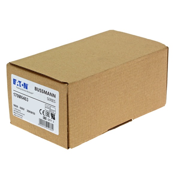170M6463 Быстрый предохранитель 900A 690V 3BKN/50 AR UC