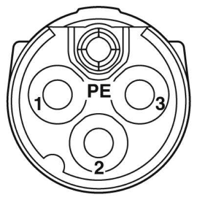 Phoenix contact 1619300 K-3E - OE/010-B00/M17 F8 Кабельный штекер, пластиковая заливка