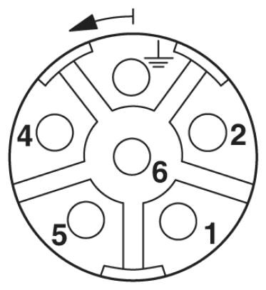 Phoenix contact 1618964 K-5E-M23 M9/2,0-C02/M23 F8 Штекерный разъем, пластиковая заливка с обеих сторон