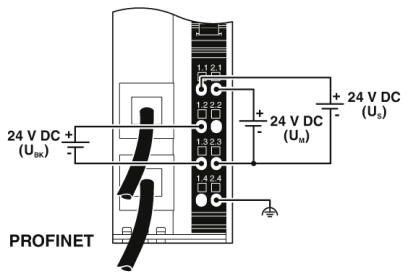 2403696 Phoenix contact IL PN BK-PAC Устройство сопряжения с шиной