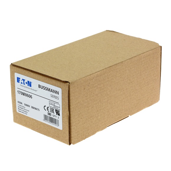 170M8606 Быстрый предохранитель 1000V 630A 3BKN/75