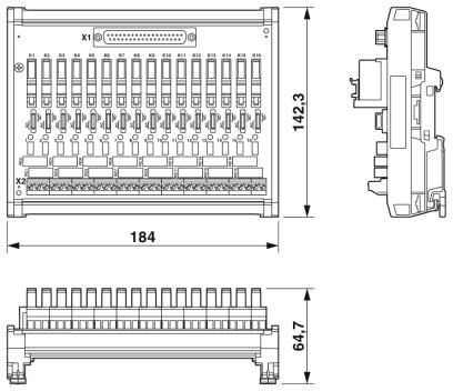Phoenix contact 2905655 UM-D37M/16RSC-24DC/DO/C300/L Активный модуль