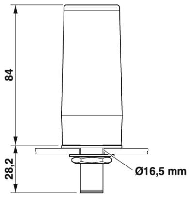 Phoenix contact 2904802 RAD-900-ANT-OMNI-2-N Антенна