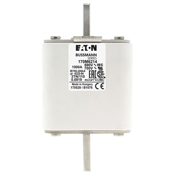 170M6214 Быстрый предохранитель 1000A 690V 3TN/110 AR UC