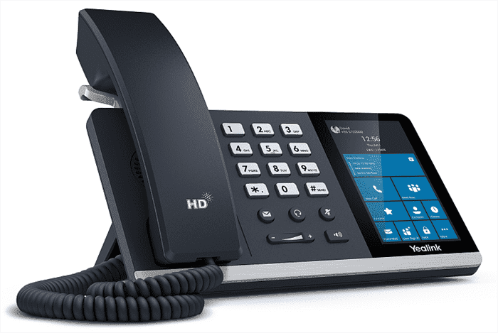 Yealink SIP-T55A Skype for Business - стационарный IP-телефон