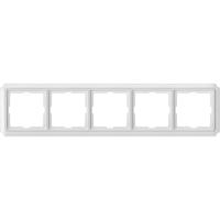 Schneider Electric MTN483519 MERTEN Antique РАМКА 5 постов, ПОЛ.БЕЛЫЙ, SD