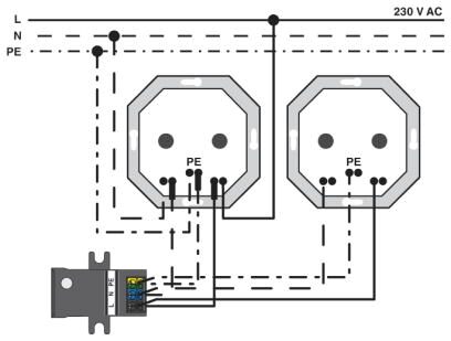 Phoenix contact 2800625 BT-1S-230AC/O Устройство защиты от перенапряжений, тип 3