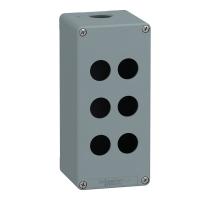 Schneider Electric XAPM3206 КНОПОЧНЫЙ ПОСТ МЕТАЛ. 6 ОТВ. 80Х175 XAPM3206