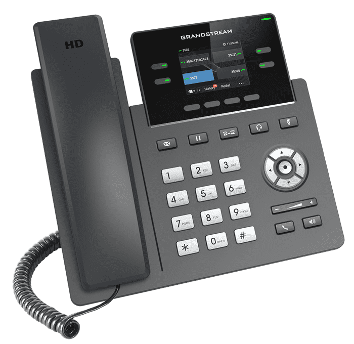 Grandstream GRP2612W - стационарный IP-телефон c поддержкой Wi-Fi