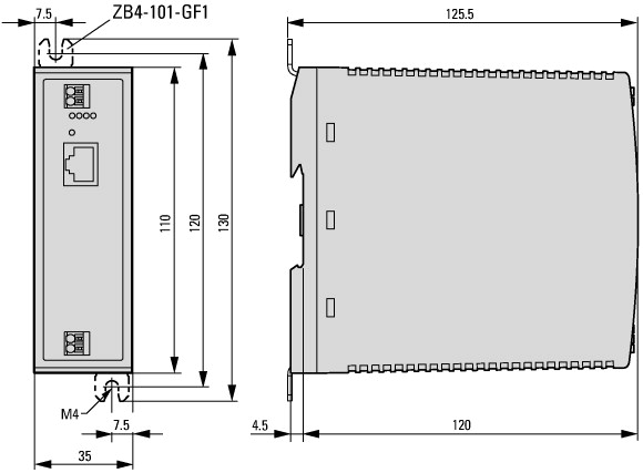 152901 Реле управления Easy , 24VDC , SmartWire-DT (EASY802-DC-SWD)