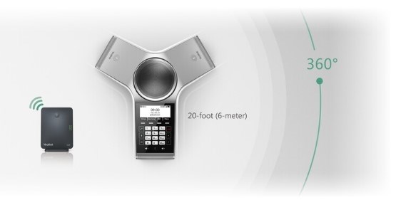 Yealink CP930W-Base - беспроводной конференц-телефон c базовой станцией