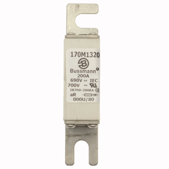 170M1320 Быстрый предохранитель 200A 690V 000U/80 AR UC