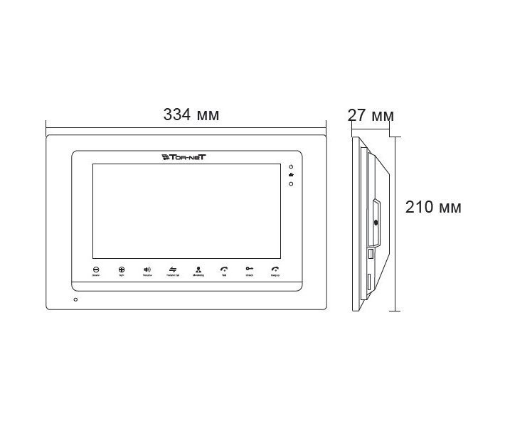 Tor-Net TR-31 IP SW (серебро/белый)