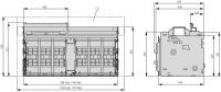 124228 Выключатель-разъединитель, 3П, 6300А, 100кА,  выкатной (IN63H3-63W)