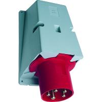ABB 2CMA167566R1000 Вилка для монтажа на поверхность 463BS6, 63A, 3P+N+E, IP44, 6ч