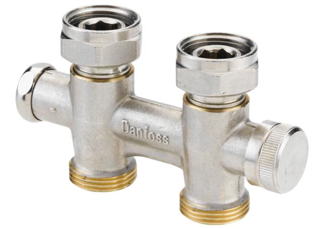 003L0240 Запорно-присоединительный клапан Danfoss RLV-KD 1/2''x3/4'' прямой