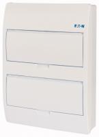 281693 EATON/MOELLER BC-O-2/24-TW-ECO Компактный щит навесного исполнения, 2ряда, 24 модуля, белая дверь, пластик (арт.281693)