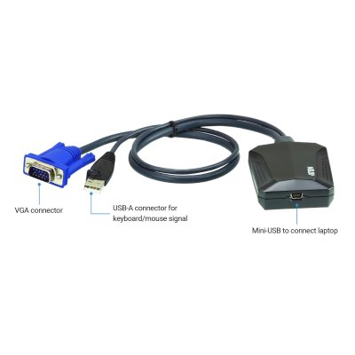 KVM переключатель Aten CV211CP-AT
