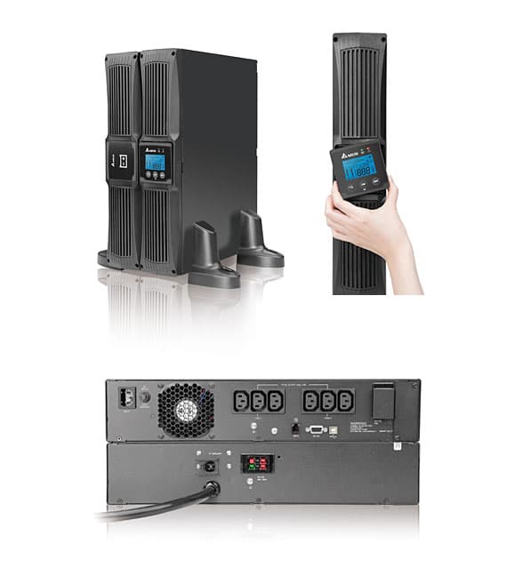 ИБП Delta RT-Series 2000 ВА / 1800 Вт, 2U UPS202R2RT0B035