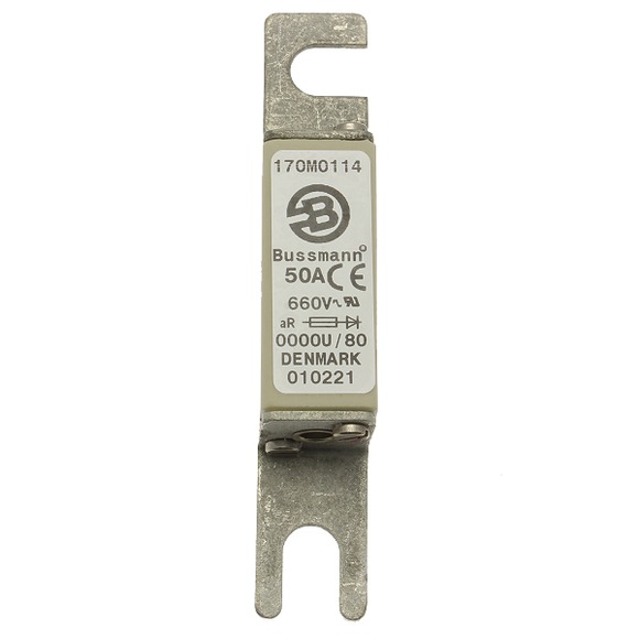 170M0114 Быстрый предохранитель 50A 660V 0000U/80 AR UR