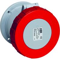 ABB 2CMA167136R1000 Розетка панельная с прямым унифицированным фланцем 3125RU6W, 125A, 3P+E, IP67, 6ч