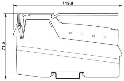 Phoenix contact 2692322 IL PB BK DI8 DO4/EF-PAC Устройство сопряжения с шиной