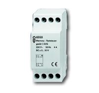 Механизм светорегулятора Busch-Dimmer для люминесцентных ламп с ЭПРА, клавишный, 500 Вт, 50мА, 1-10 В, для установки на DIN-рейку