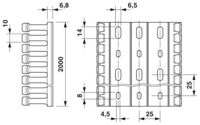 Phoenix contact 3240363 CD-HF 100X80 Кабельный канал