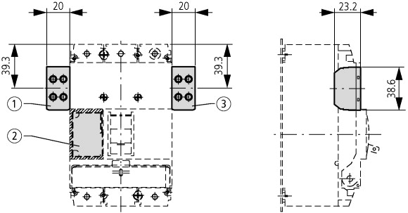 259744 Независимый расцепитель , 208-240В AC/DC (NZM1-XAL208-250AC/DC)