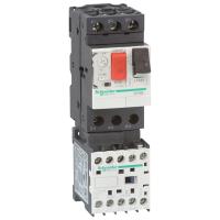 Schneider Electric GV2ME06K1BW3 КОМБИНИРОВАНЫЙ ПУСКАТЕЛЬ.1-1,6А. ЦЕПЬ УПРАВЛЕНИЯ 24B.ПОСТОЯННОГО ТОК