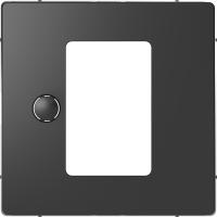 Schneider Electric MTN5775-6034 D-Life ЦЕНТРАЛЬНАЯ НАКЛАДКА для сенсорного термостата, АНТРАЦИТ, SD