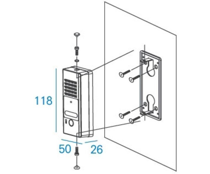 Commax DR-2PN