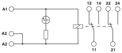 Phoenix contact 2940430 EMG 17-REL/KSR-W230/21-21-LC Релейный модуль