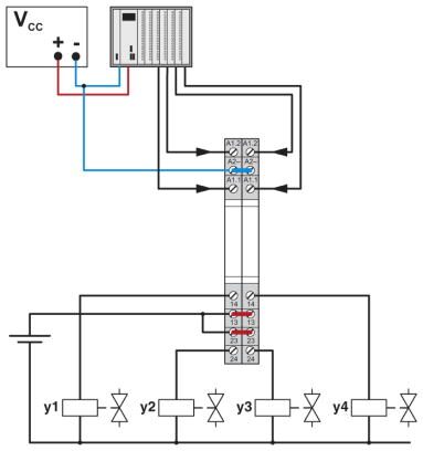 Phoenix contact 2987309 PLC-2RSC-24DC/ 1 Релейный модуль
