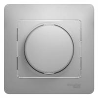 Schneider Electric GSL000337 GLOSSA СВЕТОРЕГУЛЯТОР (диммер) LED, RC, 630Вт/ВА, в сборе, АЛЮМИНИЙ