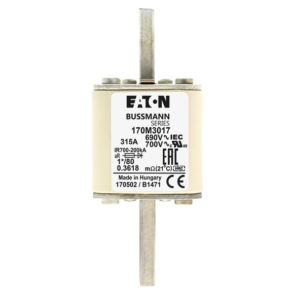 170M3017 Быстрый предохранитель 315A 690V 1*/80 AR UC