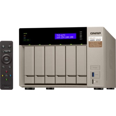 Сетевое хранилище Qnap TVS-673e-8G