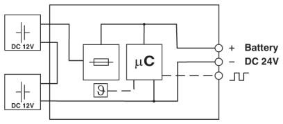 Phoenix contact 2320429 UPS-BAT/VRLA-WTR/24DC/26AH Энергоаккумулятор