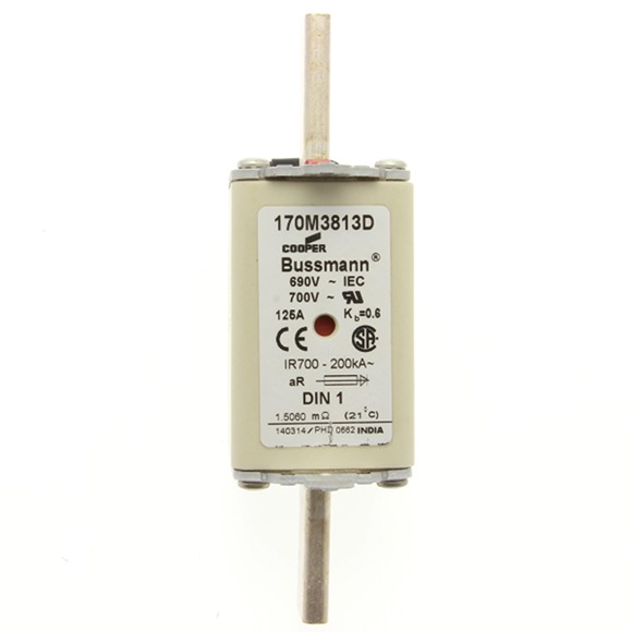 170M3813D Быстрый предохранитель 125A 690V aR DIN 1 HSDNH