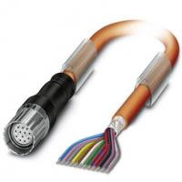 Phoenix contact 1619273 K-12 - OE/5,0-E00/M23 F8 Кабельный штекер, пластиковая заливка