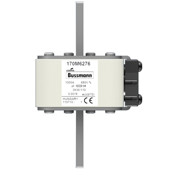 170M6277 Быстрый предохранитель 1000A 1100V 3SHT AR CU