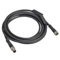 Schneider Electric XZCR2705037R2 КАБЕЛЬ С КОННЕКТОРАМИ,М8, 3PIN, 2М, 60В