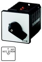 92152 Переключатель, контакты: 8, 63 A, Передняя панель: Netz-0-Notstrom, 45 °, с фиксацией, Монтаж (T5B-4-41/E)