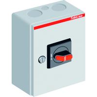 ABB 1SCA022562R2660 Рубильник в боксе OTL25B4M до 25A 4-полюсный, перфорация 4х25.5+ 2x16.5