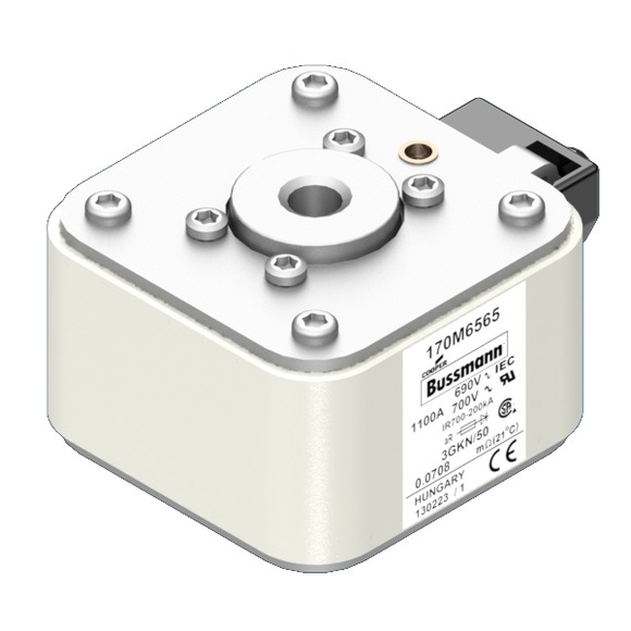 170M6565 Быстрый предохранитель 1100A 690V 3GKN/50 AR UC