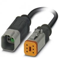 Phoenix contact 1415035 SAC-6P-DTMS/ 0,3-PUR/DTFS Кабель для датчика / исполнительного элемента