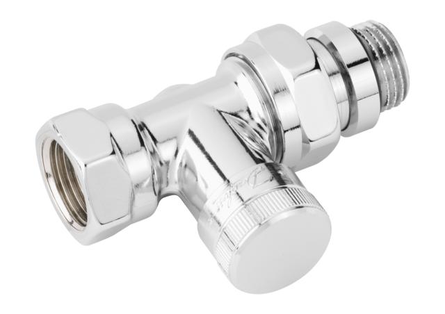 003L0274 Запорно-присоединительный клапан Danfoss RLV прямой хром